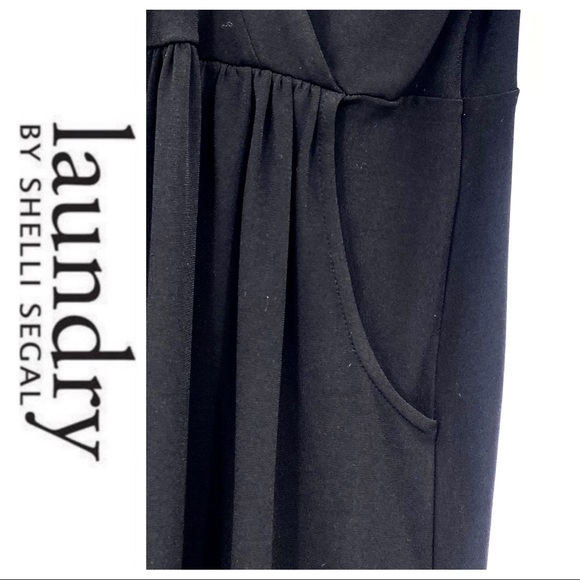 💕SALE💕 Laundy by Shelli Segal Black Dress - Picture 6 of 9